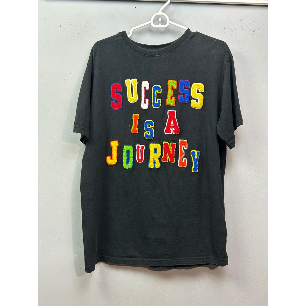 Another Hype Piece Mens XL Black‎ Graphic Tee Success is a Journey